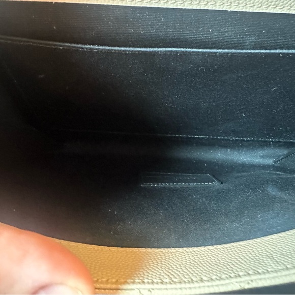 Yves Saint Laurent Tan Quilted Clutch - Picture 9 of 13